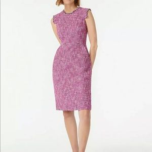 J.Crew Resume Dress in tweed